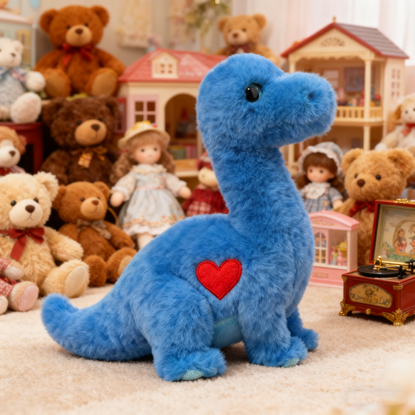 Mini Soft Brontosaurus