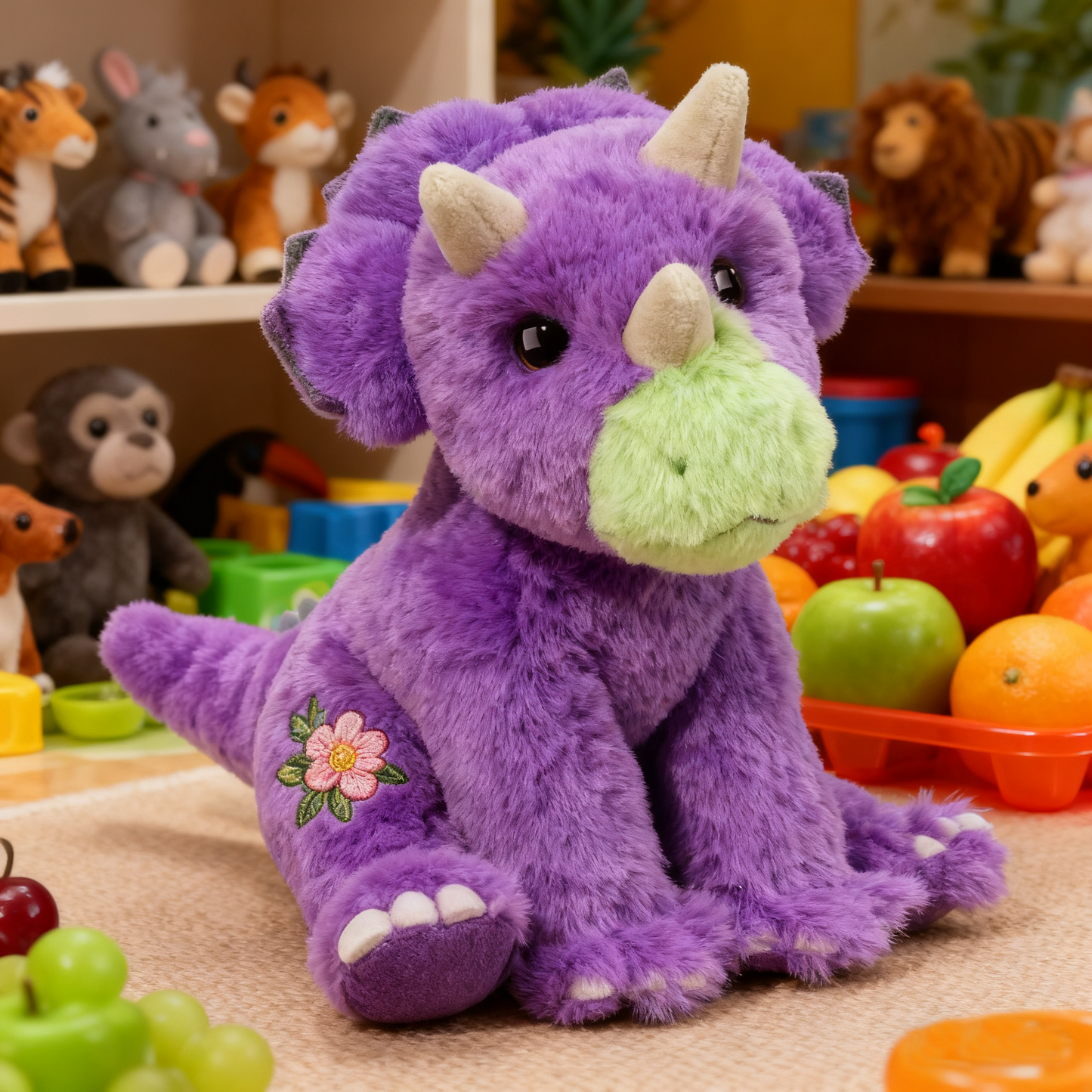 Mini Roarie Soft Green Dino