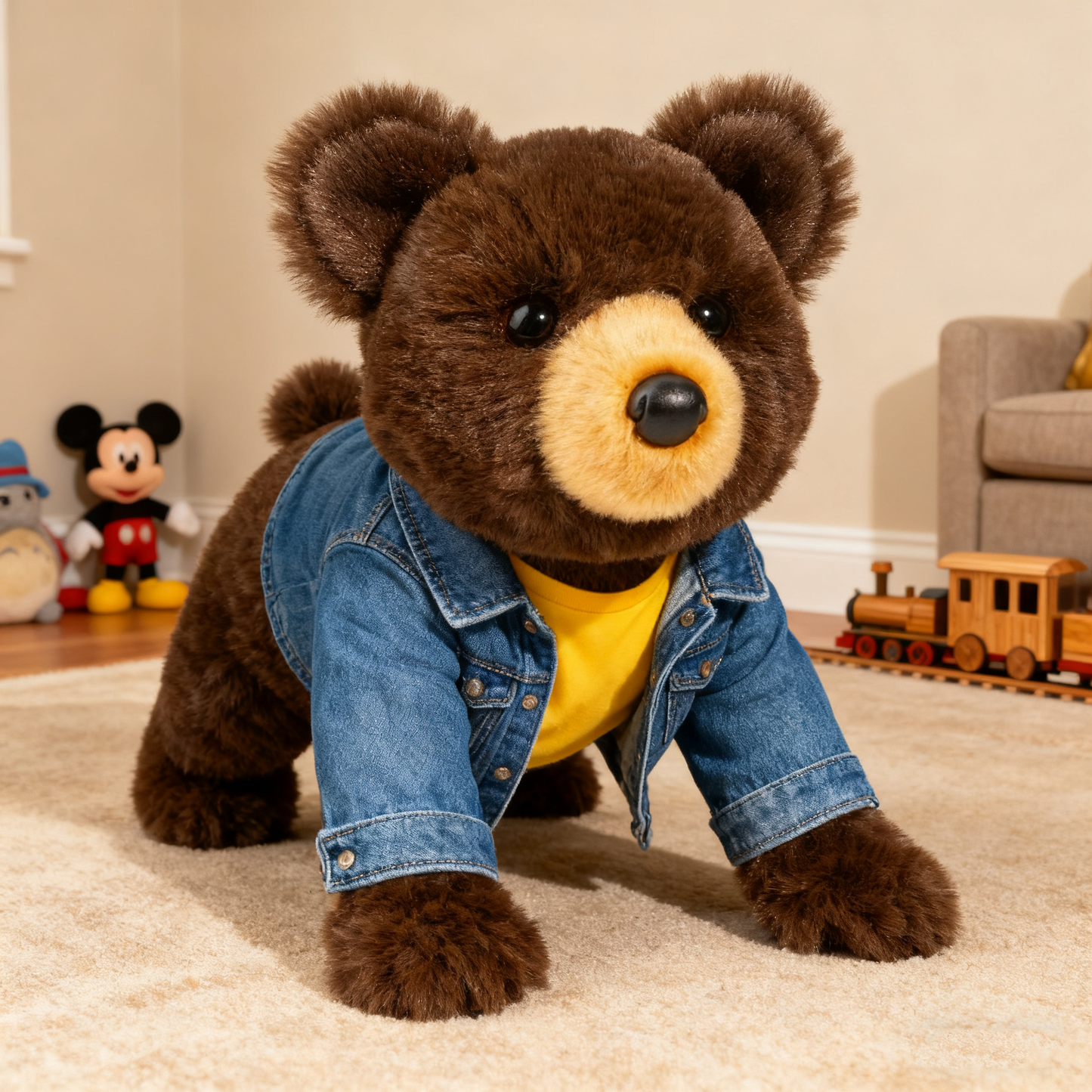 Mini Brownie Soft Bear