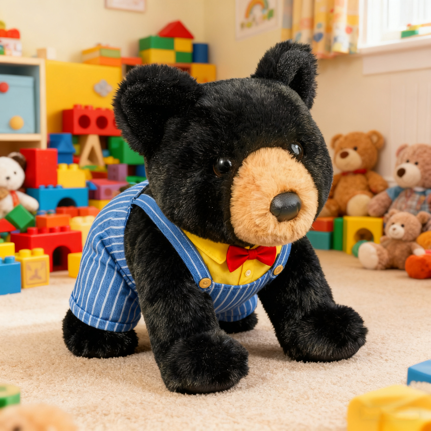 Charlie Soft Black Bear