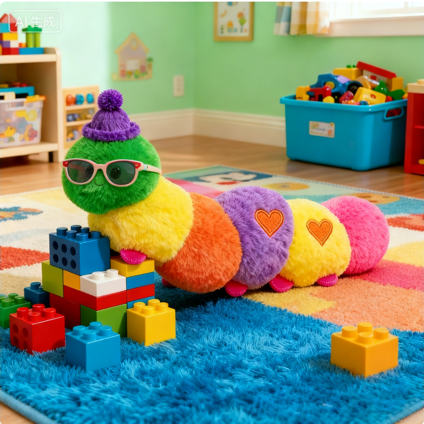 Munchie Pink Caterpillar Soft