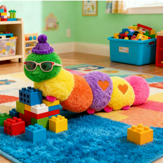 Munchie Pink Caterpillar Soft